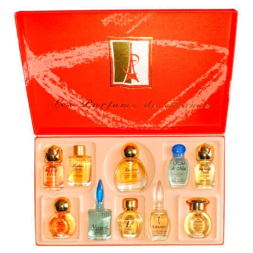 Charrier Parfums 10 Eaux de Parfum Luxurious Gift Box - 57.8 ml - Made in Provence, France