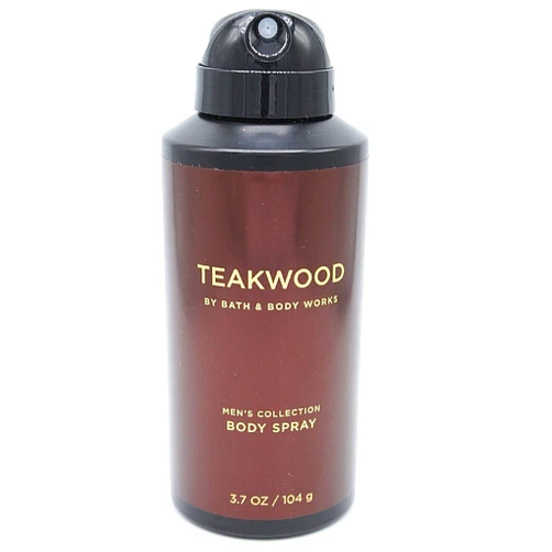 Bath & Body Works Bath and Body Works Men's Collection Deodorizing Body Spray. Teakwood. 3.7 Oz