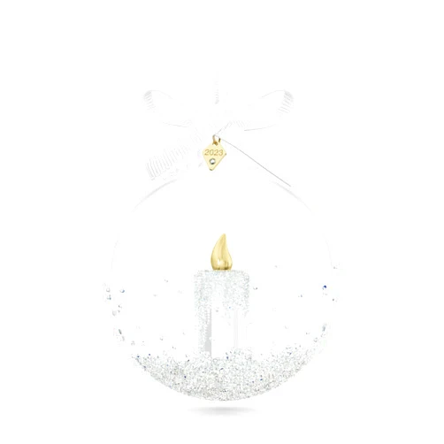 Swarovski Annual Edition 2023 Ornament, Clear Swarovski Crystals with Gold-Tone Finished Metal, from The Swarovski Annual Edition Collection