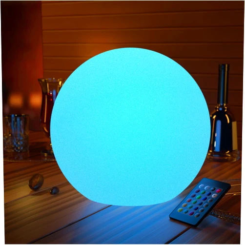 LOFTEK Large Nursery Night Light Ball, 16-inch 16 Colors Change Floating Light with Remote Control, Rechargeable and Waterproof Night Lights,for Home Decor Study Area, Living Room
