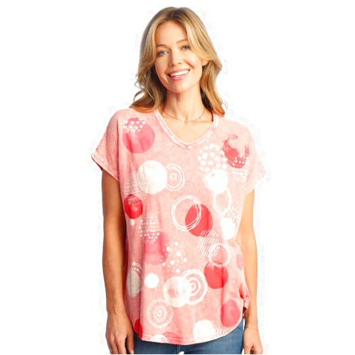 Jess & Jane Daisy Day Floral Top by Jess & Jane