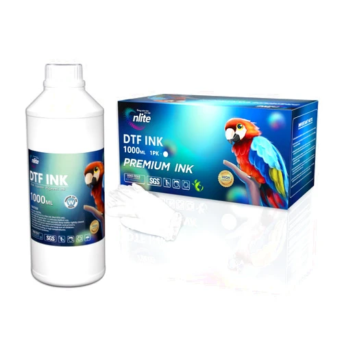Enlite Premium DTF White Ink for DTF Heat Transfer Film Printing, Used for Epson Printhead L1800 L805 R1390 4720 I3200 XP600 DX7 DX5 5113, Great Fluency, Whiteness and Covering Rate, 33.8oz