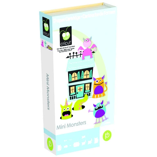 Cricut Cartridge Scrapbooking Mini Monster Shapes