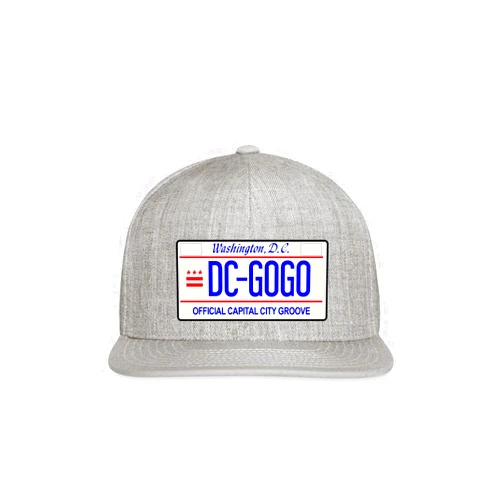 Spreadshirt DC-Gogo Washington D.C. Capital City Groove Snapback Cap