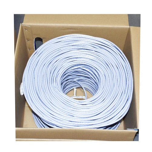 Premiertek 1000Ft Cat6 23AWG UTP Solid 4-Pairs Network Ethernet LAN Cable Bulk Gray (CAT6-CCA-1KFT-GY)