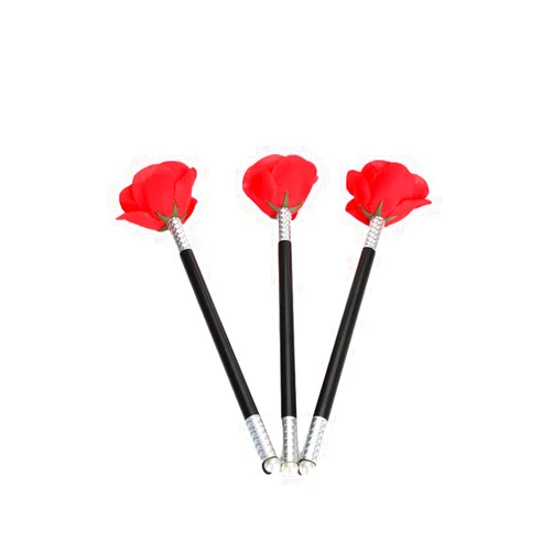 blue-ther Stick to Rose Flower Magic Tricks Flowers Close Up Street Stage Magic Props Magie Illusion Gimmicks Props Accessories