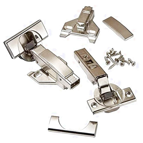 Blum CLIP top BLUMOTION Soft Close Hinges, 110 degree, Self Closing, FACEFRAME with Mounting Plates, and hinge cover plates (1/2 to 3/4” Overlay - Premium - 8 Pack)