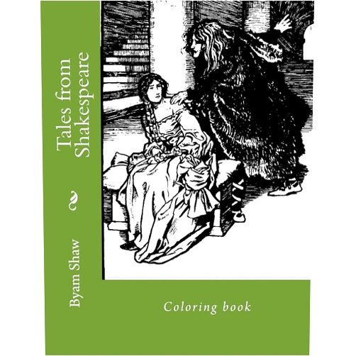 Byam Shaw,Monica Guido Tales from Shakespeare: Coloring book