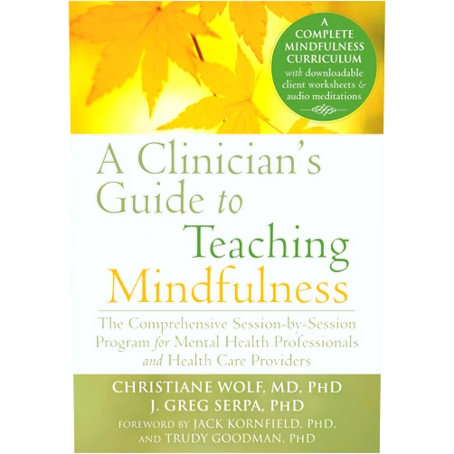 Christiane Wolf MD PhD,J. Greg Serpa PhD,Jack Kornfield PhD,Trudy Goodman PhD A Clinician's Guide to Teaching Mindfulness: The Comprehensive Session-by-Session Program for Mental Health Professionals and Health Care Providers