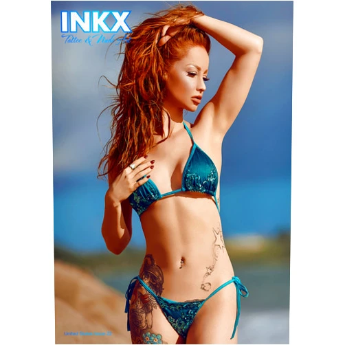 Colin Charisma INKX Magazine – United States Edition - April 2022 – Freyja Rae de Vil