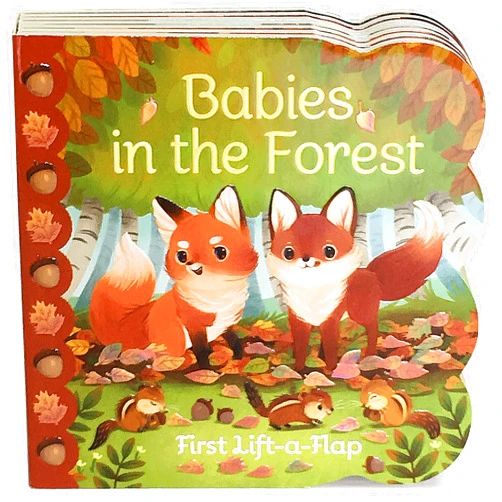 Ginger Swift,Cottage Door Press,OLIVIA CHIN MUELLER Babies in the Forest- A Lift-a-Flap Board Book for Babies and Toddlers, Ages 1-4 (Chunky Lift-A-Flap Board Book)