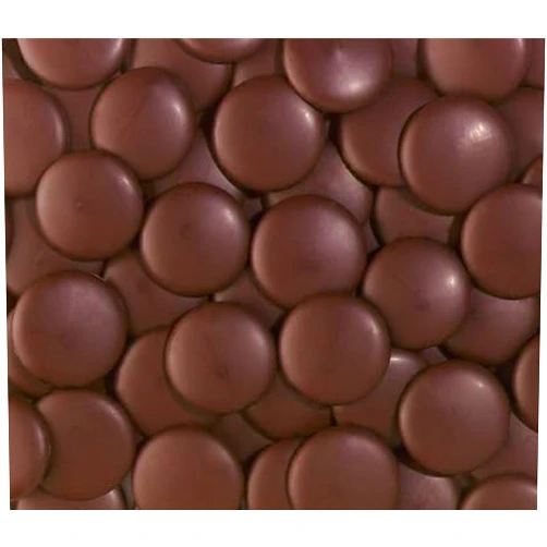 HRVST CHEF'S MARKET Guittard 58% Blended Premium Cocoa Semisweet Dark Chocolate Wafers, 25 lb., Baking and Melting, Gourmet Quality