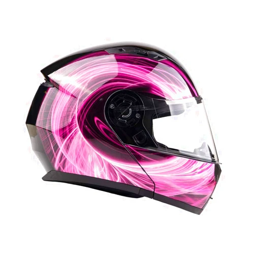 Typhoon Helmets Adult Modular Motorcycle Helmet DOT w/retractable sunglass Full Face Flip-up Typhoon TH158