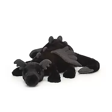 Jellycat Onyx Dragon Stuffed Animal, Huge