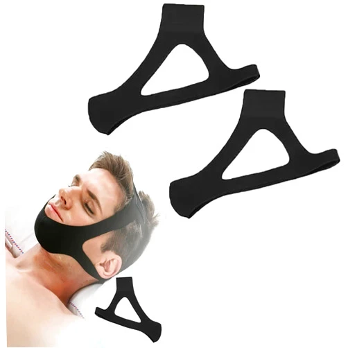 Linnavarv Airflow Jaw Strap, Veralabs Airflow Jaw Strap, Air Flow Jaw Strap, Airflow Jaw Strap Veralabs, Breathable Snoring Chin Strap, Adjustable Chin Strap for Men And Women (2Pcs)