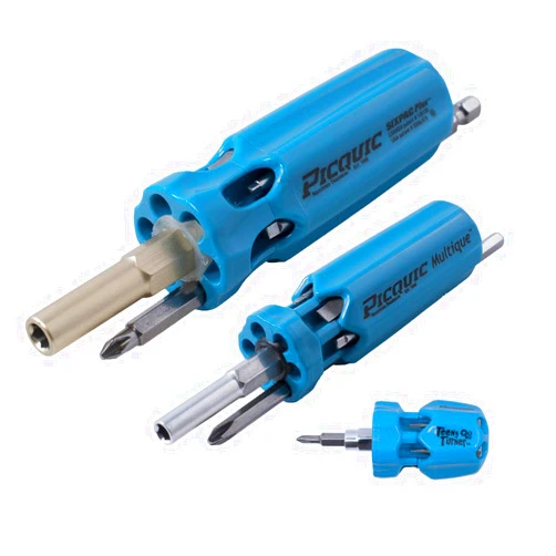 Picquic 44603 3-multi-driver Family Pack, Bright Blue Opaque