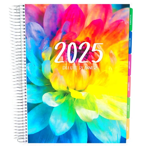 Global Printed Products Deluxe 2025 Planner, 8.5