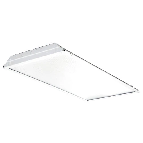 Lithonia Lighting 2GTL4 A12 120 LP840 4000K Contractor Select LED Lensed Troffer Light Without Battery, 2 x 4', White