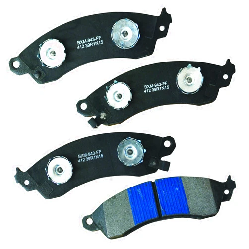 Bendix Premium SBM412 Semi-Metallic Front Brake Pads for Select Models Aston Martin DB7, Chevrolet Camaro, Corvette, Ford Mustang, Panoz AIV Roadster, Esperante, Pontiac Firebird, Shelby Series 1