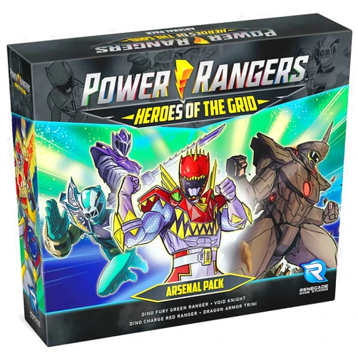 Renegade Game Studios: Power Rangers: Heroes of The Grid: Arsenal Pack - Expansion, Type of Cards, Deck-Building Roleplaying Game