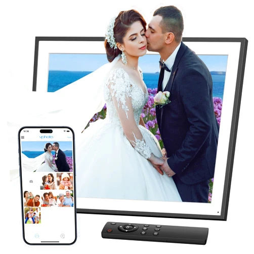 Dragon Touch Digital Picture Frame - 19 Inch WiFi Large Digital Photo Frame with 64GB Storage, FHD Screen, Easy Setup to Share Photos or Videos Remotely via Vphoto App from Anywhere(Not TouchScreen)