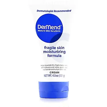 DerMend Fragile Skin Moisturizing Cream 4.5 Oz Tube - PACK OF 2