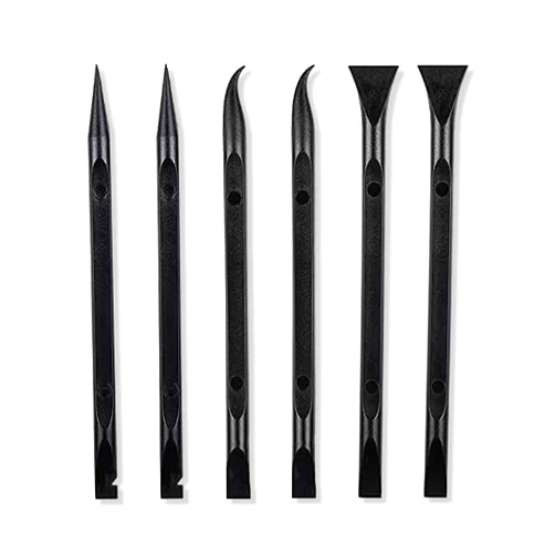 Tpyx Scraper Small Plastic Scraper Tool, Used in Narrow Spaces and Gaps, Perfect for Removing Oil Stains, Labels, Food, Dirt, Paint, Etc. (6Pcs scrapers)