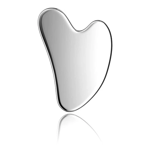 Desnice Gua Sha Facial Tools, 304 Stainless Steel Guasha Tool for Body Face Neck and Eyes, Therapy Trigger Point Treatment, Gua Sha Scraping Massage Tool with Travel Pouch