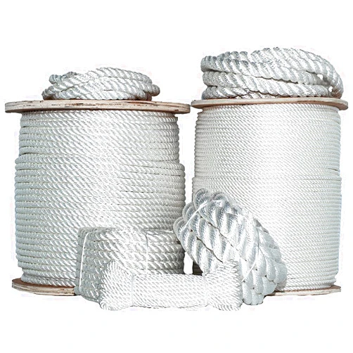 SGT KNOTS Twisted Polyester Rope - Low Stretch and High Strength Rope for Rigging, Crafts & More (1/4