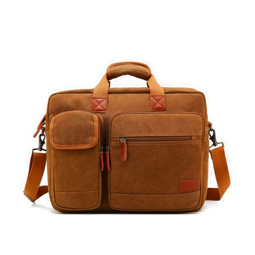 RealCool 17.3 Inches Military Bag Canvas or Nylon Laptop Messenger Backpack Bag