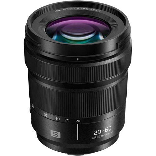 Panasonic LUMIX S 20-60mm F3.5-5.6 L Mount Interchangeable Lens for LUMIX S Series Mirrorless Full Frame Digital Cameras – S-R2060 (USA)