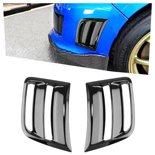 IDENUONA Front Bumper Side Air Vent Cover Kit For Subaru STI WRX GRB Wagon 2008-2014 2011