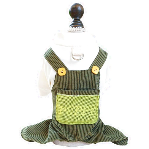 ANIAC Small Dog Shirt with Leash Ring Dog Jumpsuit Cold Weather Puppy Hoodies Pet Pajamas Four Legged Overalls Clothes for Cat Chihuahua Pomeranian Yorkie Teddy (BR-W, Medium)