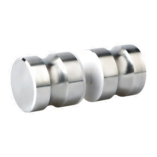 Alise Shower Glass Door Handle,Sliding Shower Doors Knob,Double Side Back-to-Back Pull Hardware Replacement Parts for Glass Doors,Solid SUS304 Stainless Steel Brushed Nickel