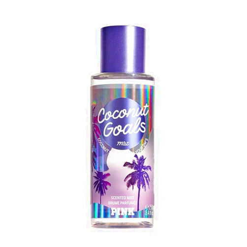 Victoria's Secret PINK/VICTORIAS SECRET NEW LIMITED EDITION FRAGRANCE MIST 8.4 OUNCE Warm Gourmand with Coconut Sand, Warm Amber and Blackcurrant.