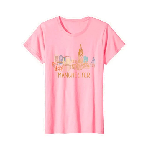 Gifts and Souvenirs for Britains Manchester City England UK souvenir gift for men women T-Shirt