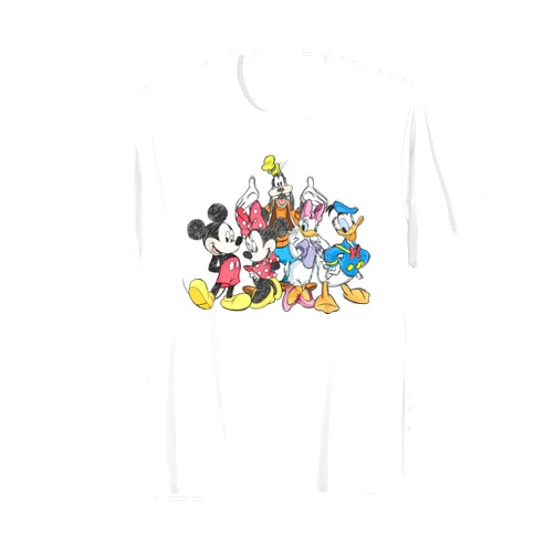 Disney Mickey Mouse and Friends Short Sleeve T-Shirt