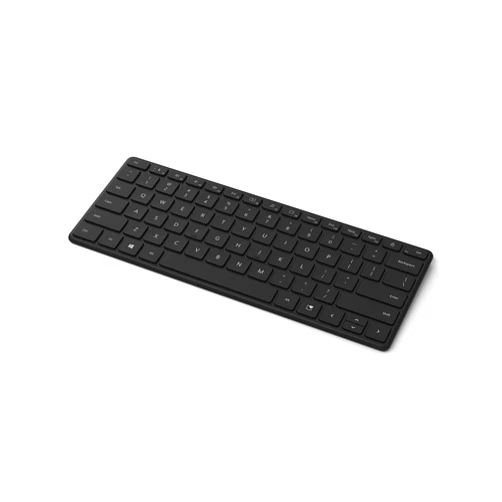 Microsoft Designer Compact Keyboard - Matte Black. Standalone Wireless Bluetooth Keyboard. Compatible with Bluetooth Enabled PCs/Mac