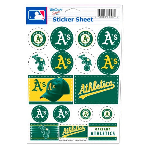 Wincraft MLB Vinyl Sticker Sheet