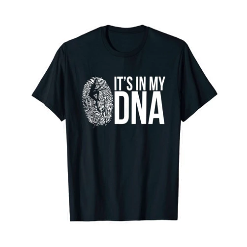 Hobby Occupation Competitive Sport Athletics Gifts It's In My DNA Pole Vault High Jump Athlete Pole Vaulting T-Shirt