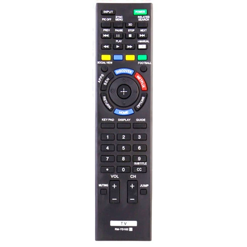PERFASCIN RM-YD102 Replace Remote Compatible with Sony TV KDL-50W790B KDL-50W800B KDL-55W790B KDL-55W800B KDL-55W950B KDL-55X830B KDL-60W840B KDL-60W850B KDL-65W950B KDL-65X830B KDL70W830B XBR85X950B