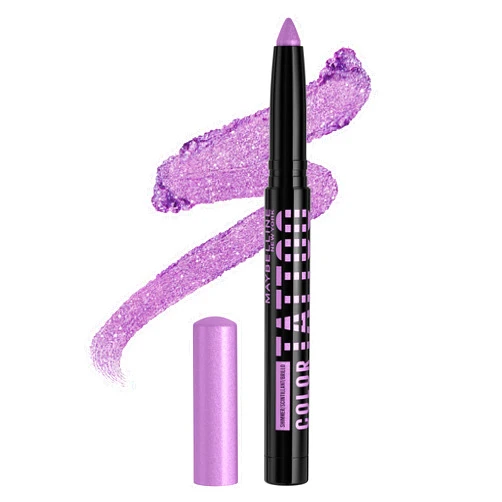 MAYBELLINE Color Tattoo Longwear Multi-Use Eye Shadow Stix, Eye Makeup, I am Fearless (Purple Shimmer)