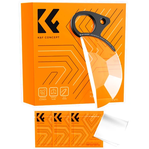 K&F Concept 79mm Handheld Subtle Kaleidoscope Filter, Special Effects Filter, Optical Glass Prism Filter for Camera Lens