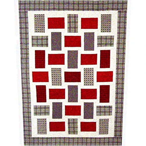 Hancock's of Paducah Charming Fractions Quilt Pattern by Mountainpeek Creations