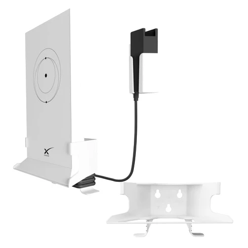 SONGCHEER 2 in1 Wall Mounting Kit for StarLink Mesh WiFi Router V2, Including Wall Bracket for The StarLink Router & Wall Bracket for The Ethernet Adapter, Easy to Install