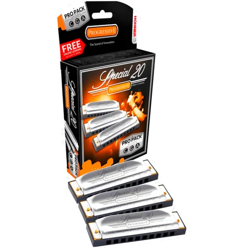 HOHNER Special 20 Pro Pack, Key of G, A, and C (3P560BX)