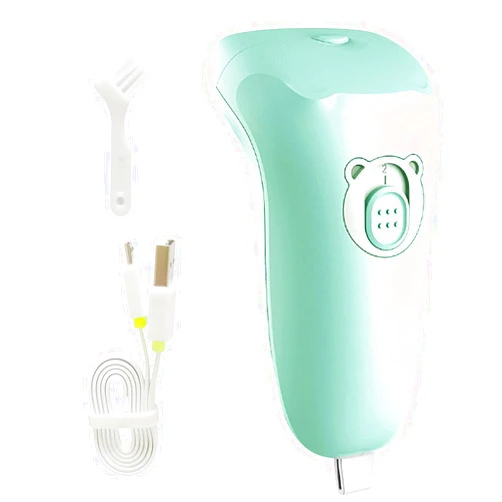 Redify Baby Nail Trimmer Electric Baby Nail File, USB Rechargeable Infant Nail Clippers, Safety Protection Design and Portable Baby Nail Grinder Tool with 2 Speeds,Habit Training for Toddler and Child