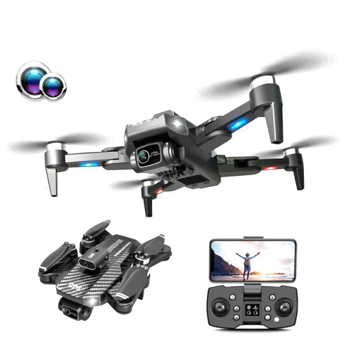 AOTULIGHT V162 GPS Drones with Camera 4K HDR Videos,60 Mins Flight Time with 3 Batteries,180g Palm-Sized Mini Drone for Beginner &Adults, Smart Return, Follow Me, Circle Fly, Tap Fly, 5GHz WiFi Transmission (Off-White)