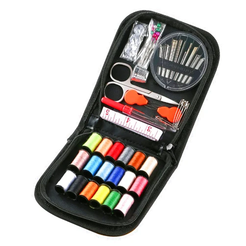 AUERVO Mini Travel Sewing Kit, AUERVO DIY Premium Sewing Supplies,Basic Sewing kit for Adults,Beginners,Home,Emergency Filled with Repair kit and Sewing Needles,Thread,Scissors,Thimble,Tape Measure etc