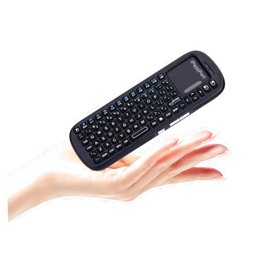 iPazzPort Mini Bluetooth＆ 2.4GHz Wireless Keyboard with Touchpad Mouse Combo for Android TV Box/PC/Tablet/PS4/Raspberry Pi 3/HTPC KP-19SM